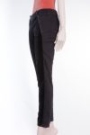 Stella McCartney Velvet-Front Skinny Trousers Stella McCartney Velvet-Front Skinny Trousers