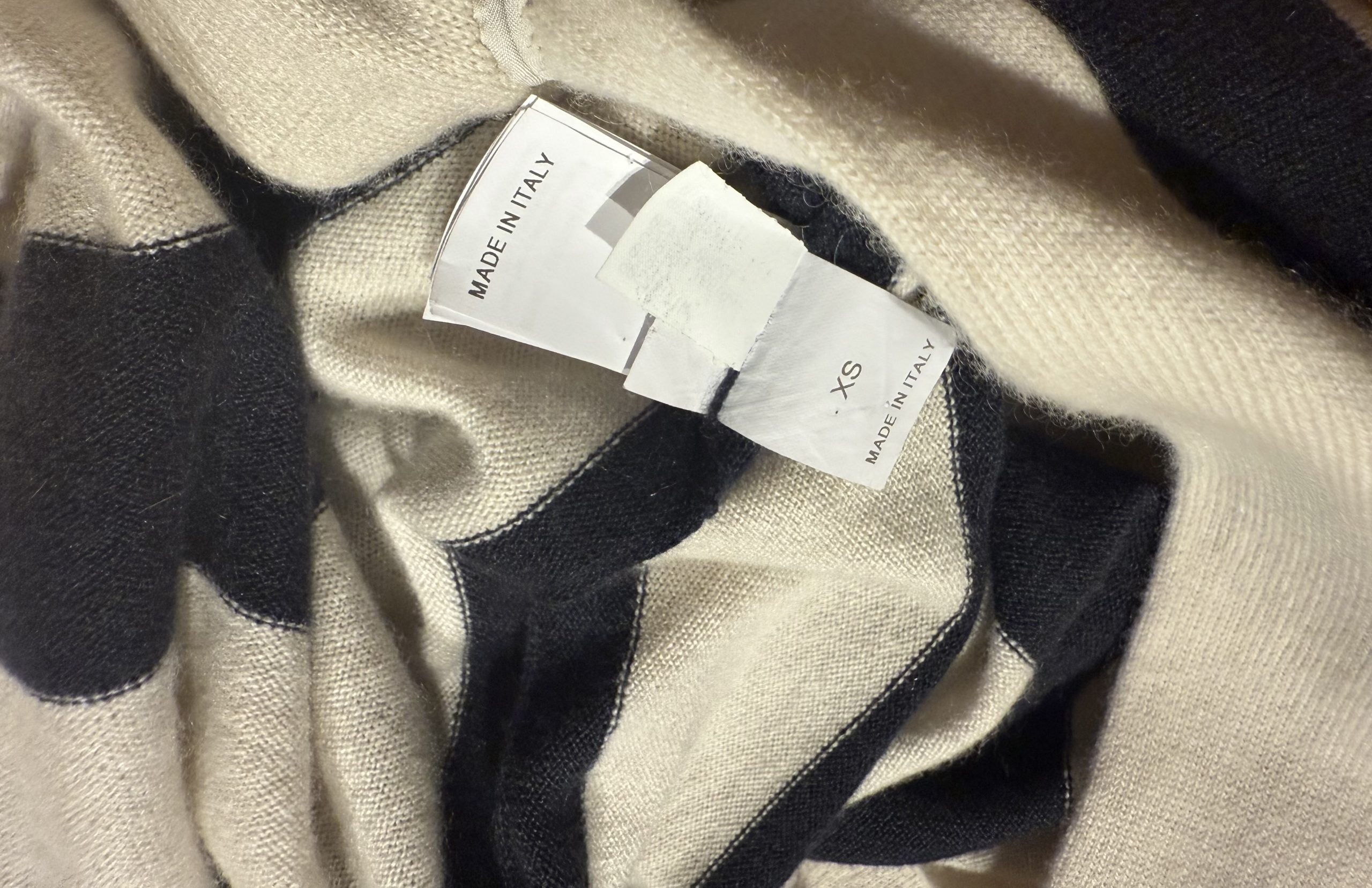 Brunello Cucinelli Embellished Striped Cashmere Cardigan Brunello Cucinelli Embellished Striped Cashmere Cardigan