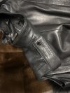 ADAMO Luxury Genuine Lamb Leather Vest with Mink and Fox Fur Accents ADAMO Luxury Genuine Lamb Leather Vest with Mink and Fox Fur Accents