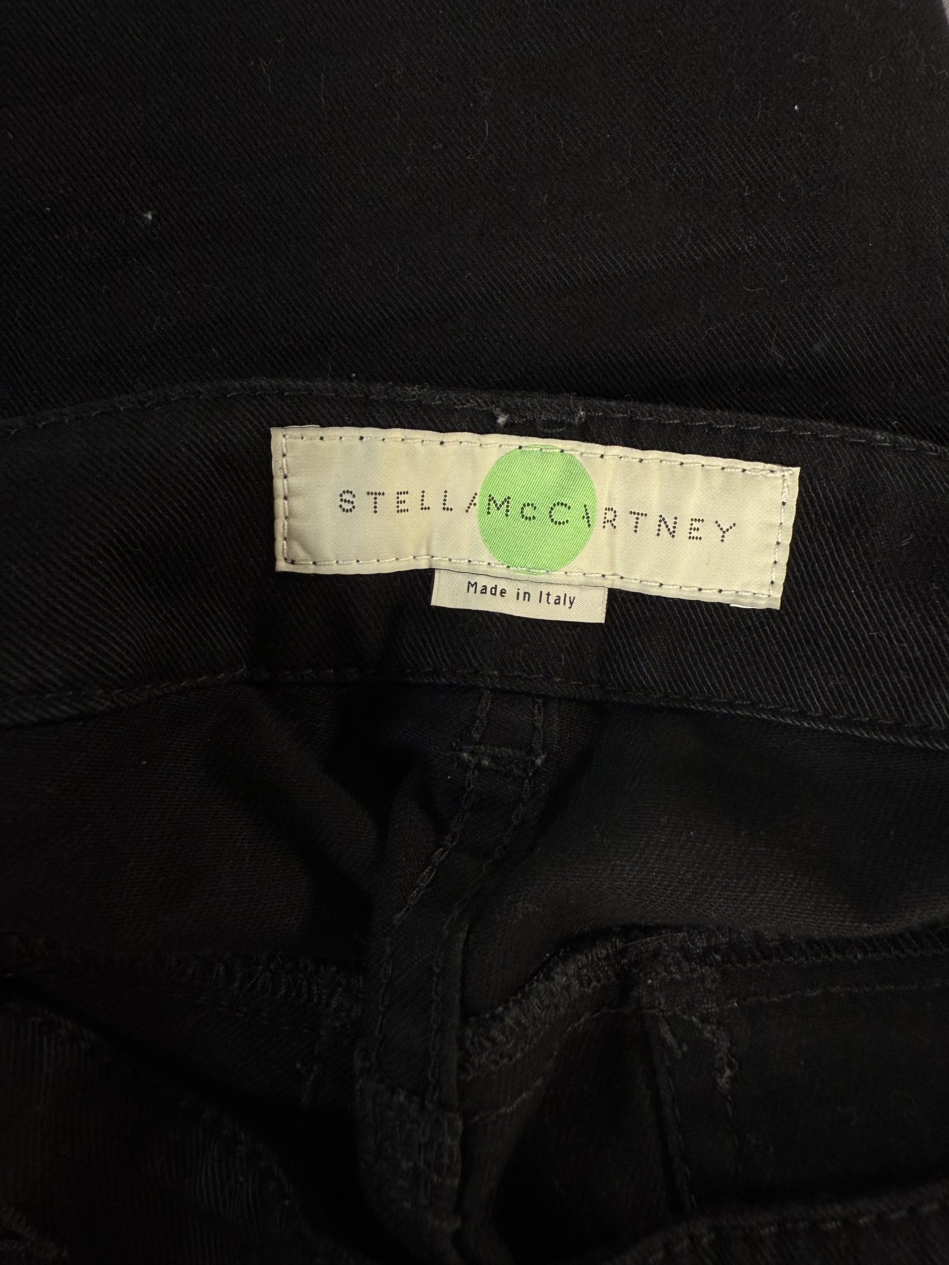 Stella McCartney Velvet-Front Skinny Trousers Stella McCartney Velvet-Front Skinny Trousers