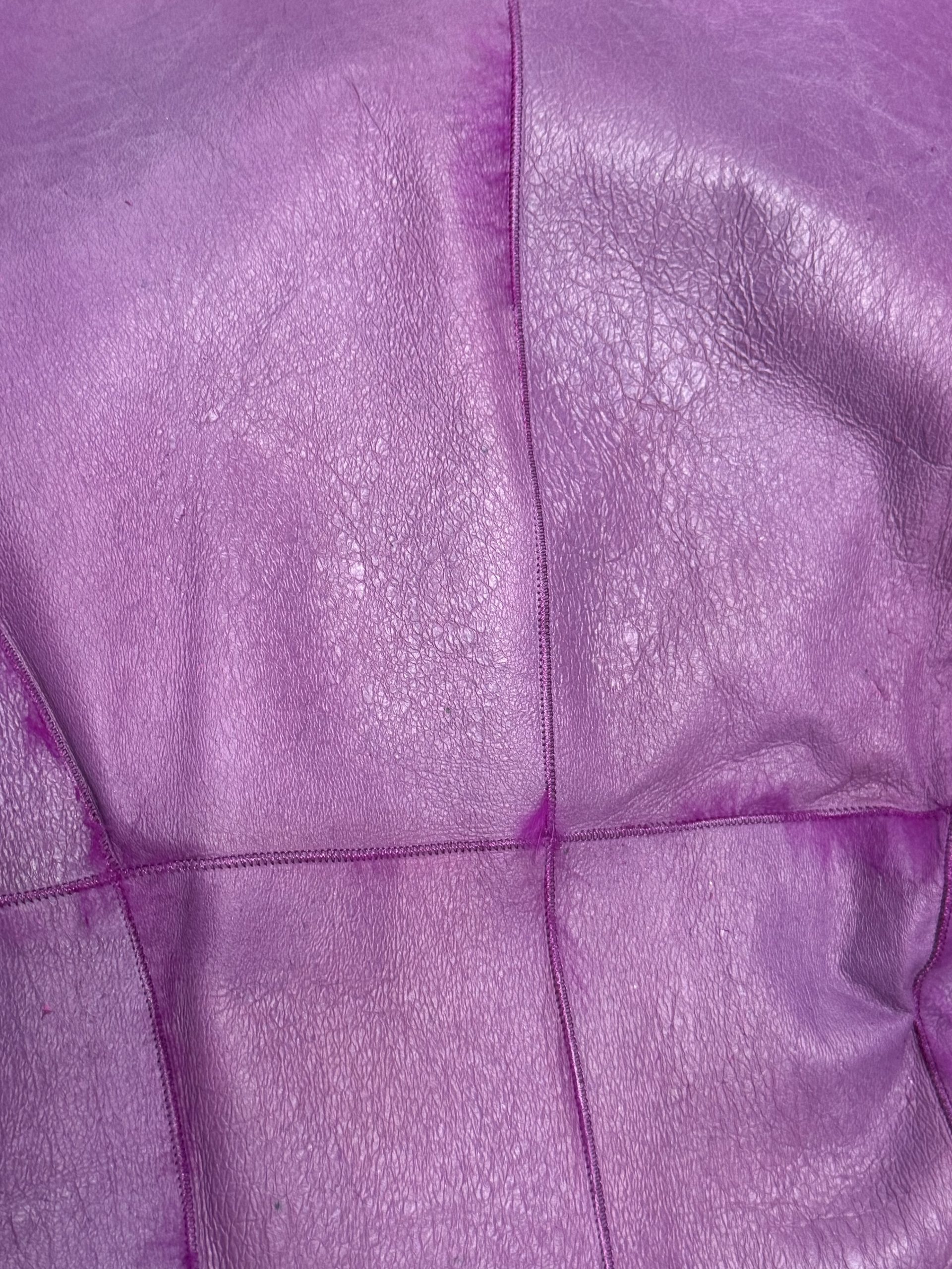 Versace Fuchsia Rabbit Fur Shearling Jacket Versace Fuchsia Rabbit Fur Shearling Jacket