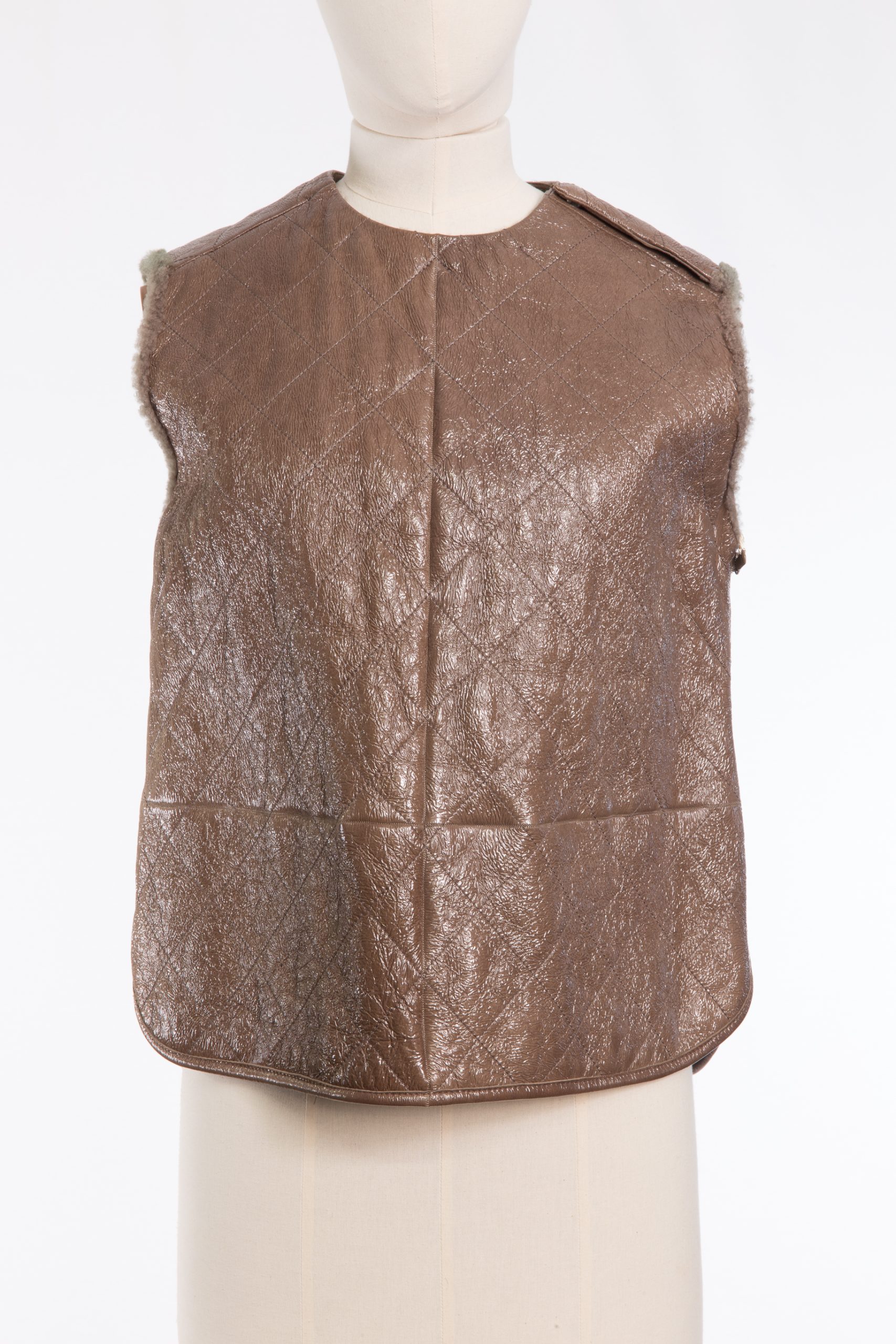 Brunello Cucinelli Glossy Fur Vest