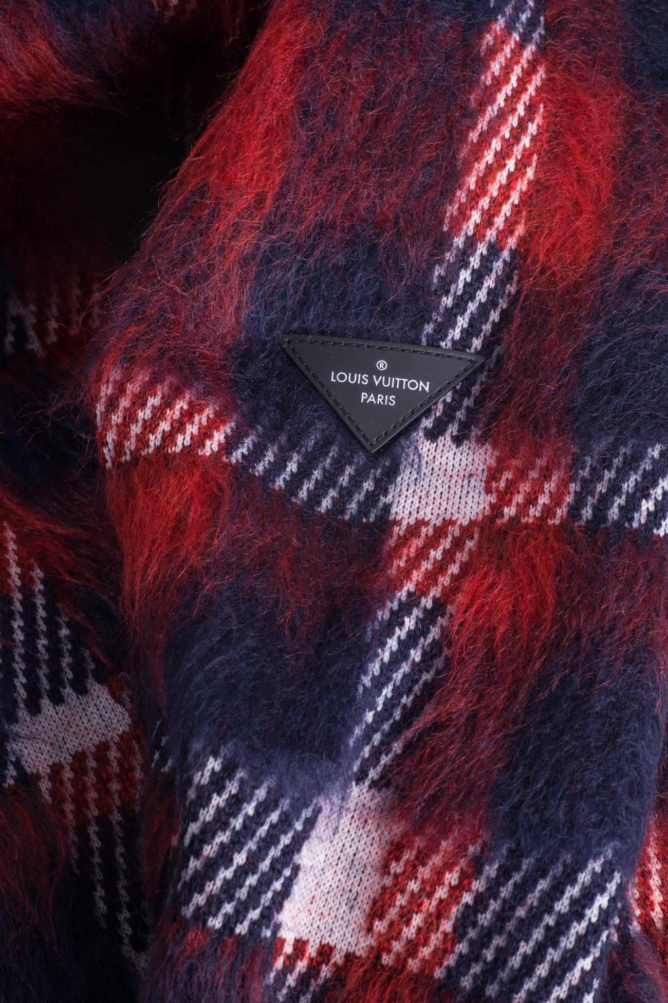 Louis Vuitton Oversized Checked Sweater Louis Vuitton Oversized Checked Sweater