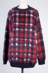 Louis Vuitton Oversized Checked Sweater Louis Vuitton Oversized Checked Sweater