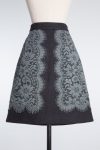 Dolce & Gabbana Lace-Trimmed Wool Mini Skirt Dolce & Gabbana Lace-Trimmed Wool Mini Skirt