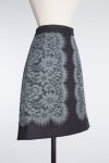 Dolce & Gabbana Lace-Trimmed Wool Mini Skirt Dolce & Gabbana Lace-Trimmed Wool Mini Skirt