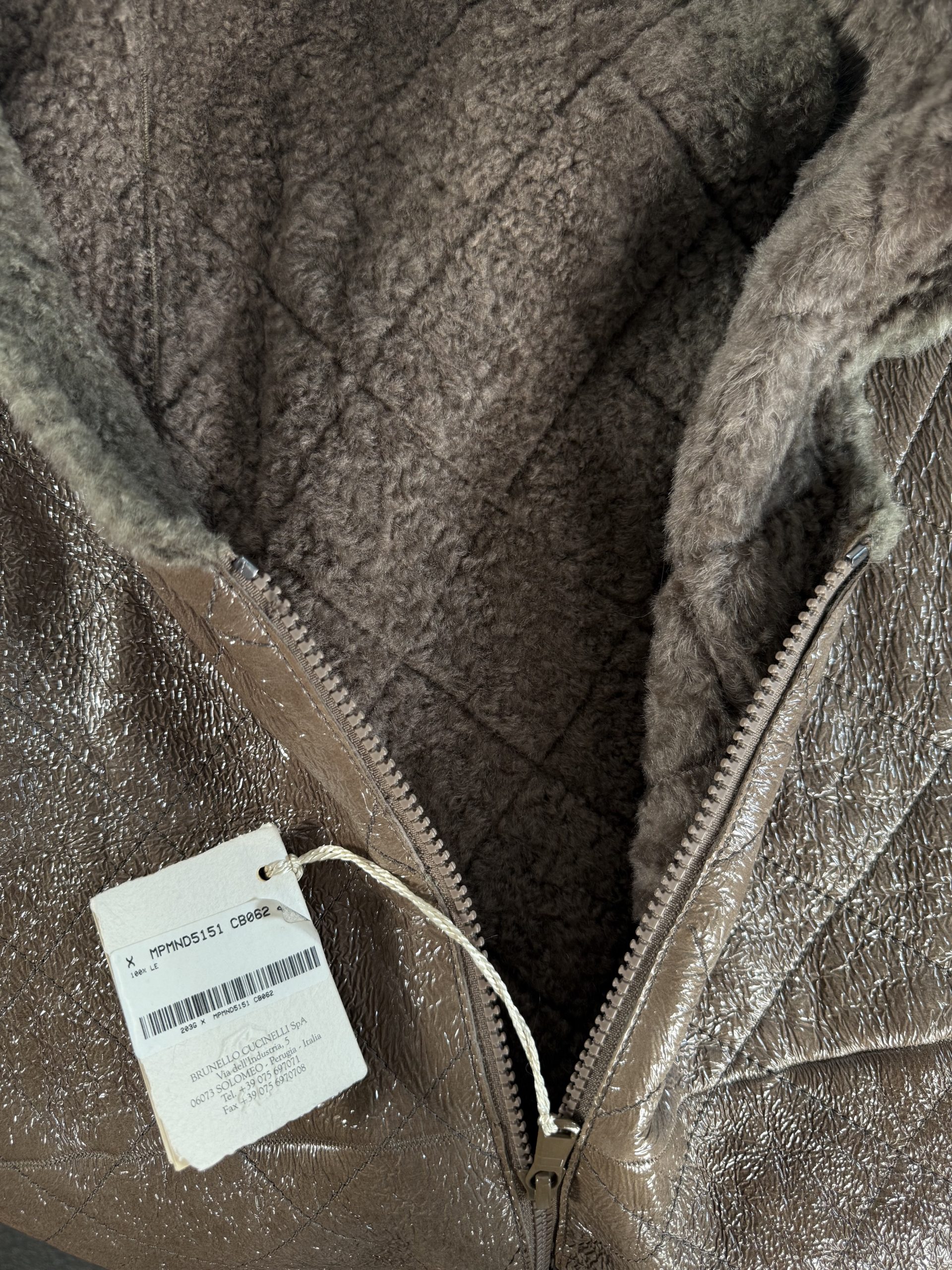 Brunello Cucinelli Glossy Fur Vest