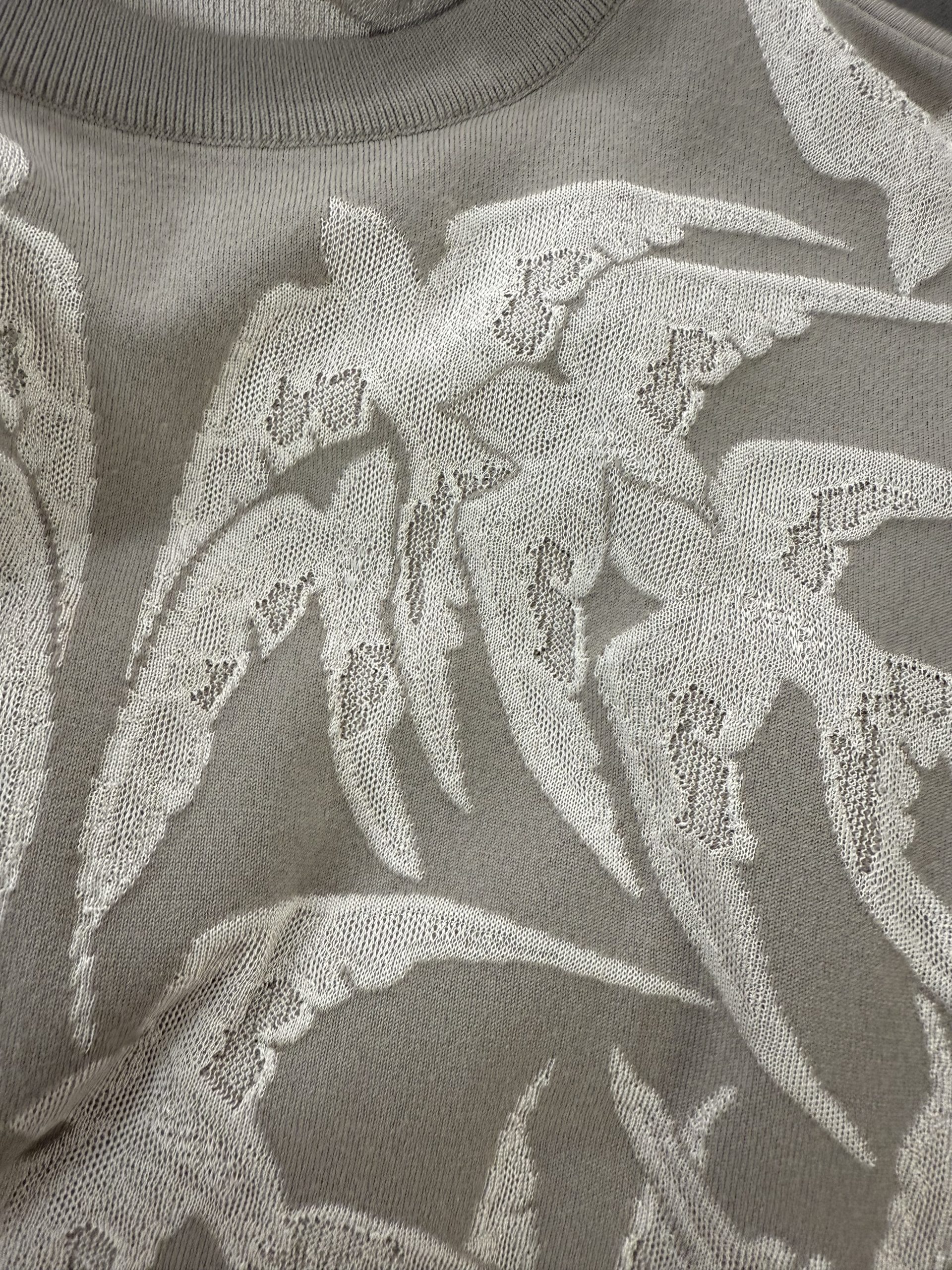 Alexander McQueen Wool and silk jumper with jacquard knit technique Alexander McQueen Wool and silk jumper with jacquard knit technique