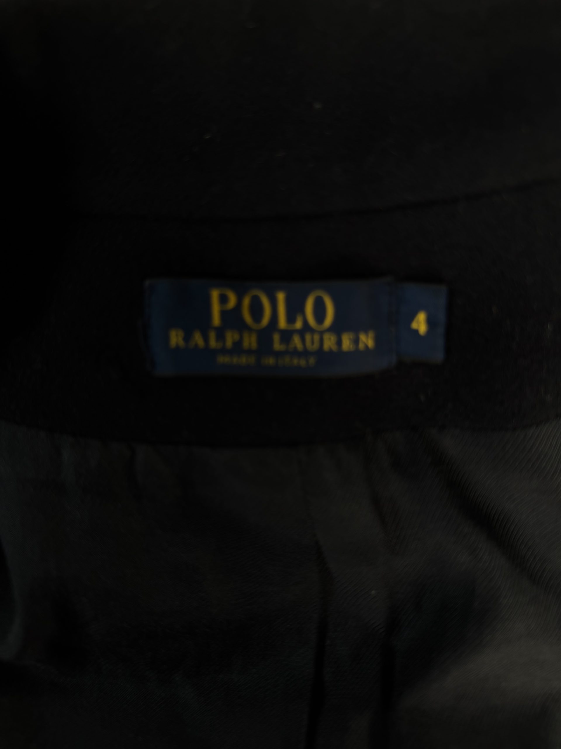Ralph Lauren Wool & Cashmere Military Jacket