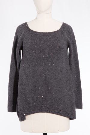 Brunello Cucinelli Asymmetrical Cashmere Pullover