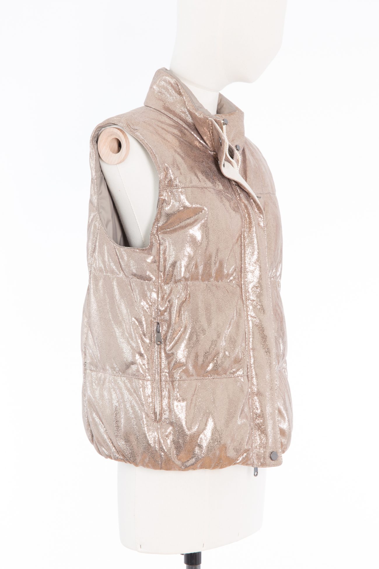 Reversible Down Vest by Brunello Cucinelli