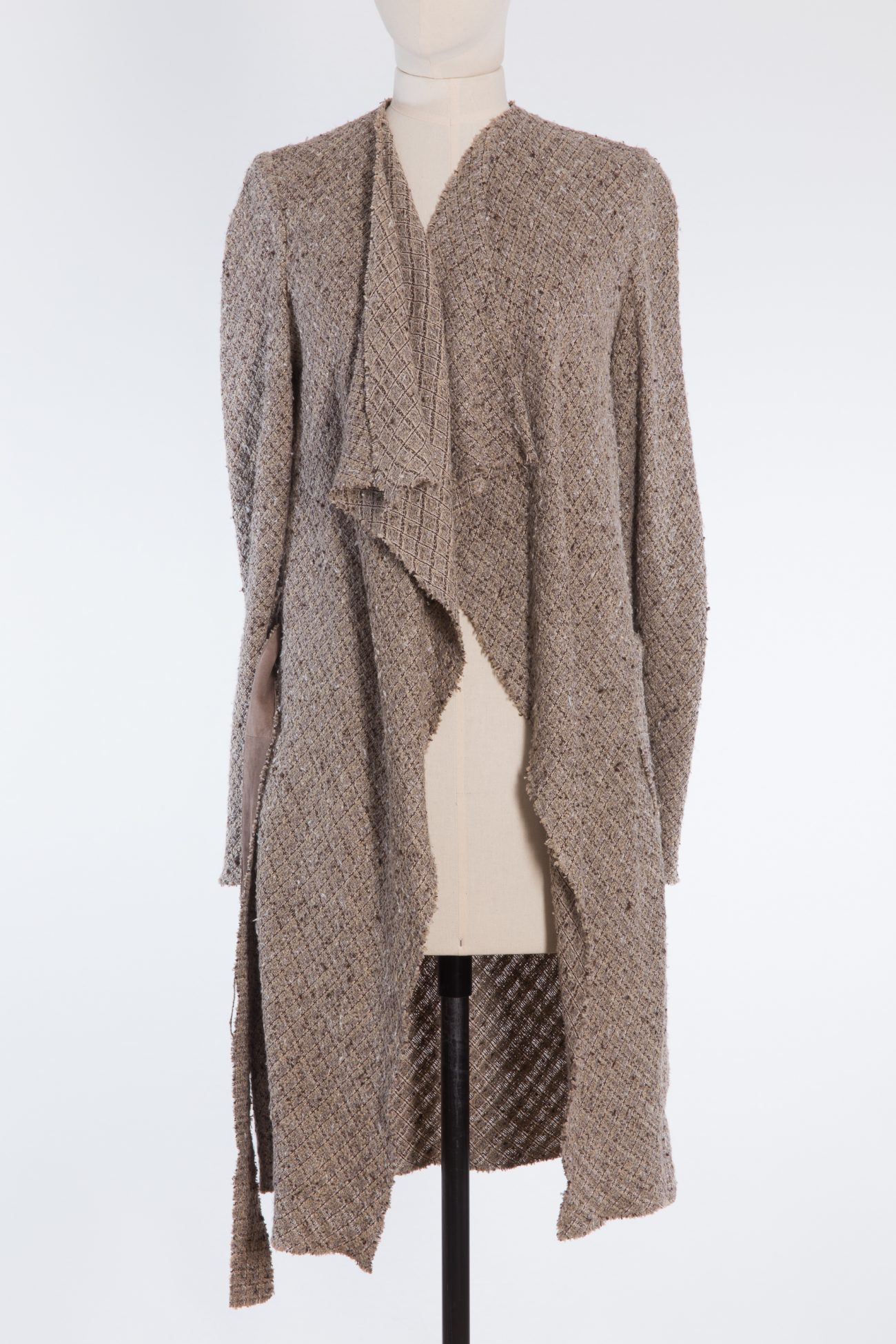 Asymmetric Belted Knit Cardigan Coat – Ralph Lauren Purple Label Asymmetric Belted Knit Cardigan Coat – Ralph Lauren Purple Label