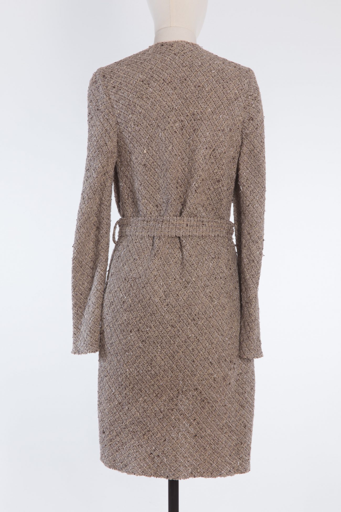 Asymmetric Belted Knit Cardigan Coat – Ralph Lauren Purple Label Asymmetric Belted Knit Cardigan Coat – Ralph Lauren Purple Label