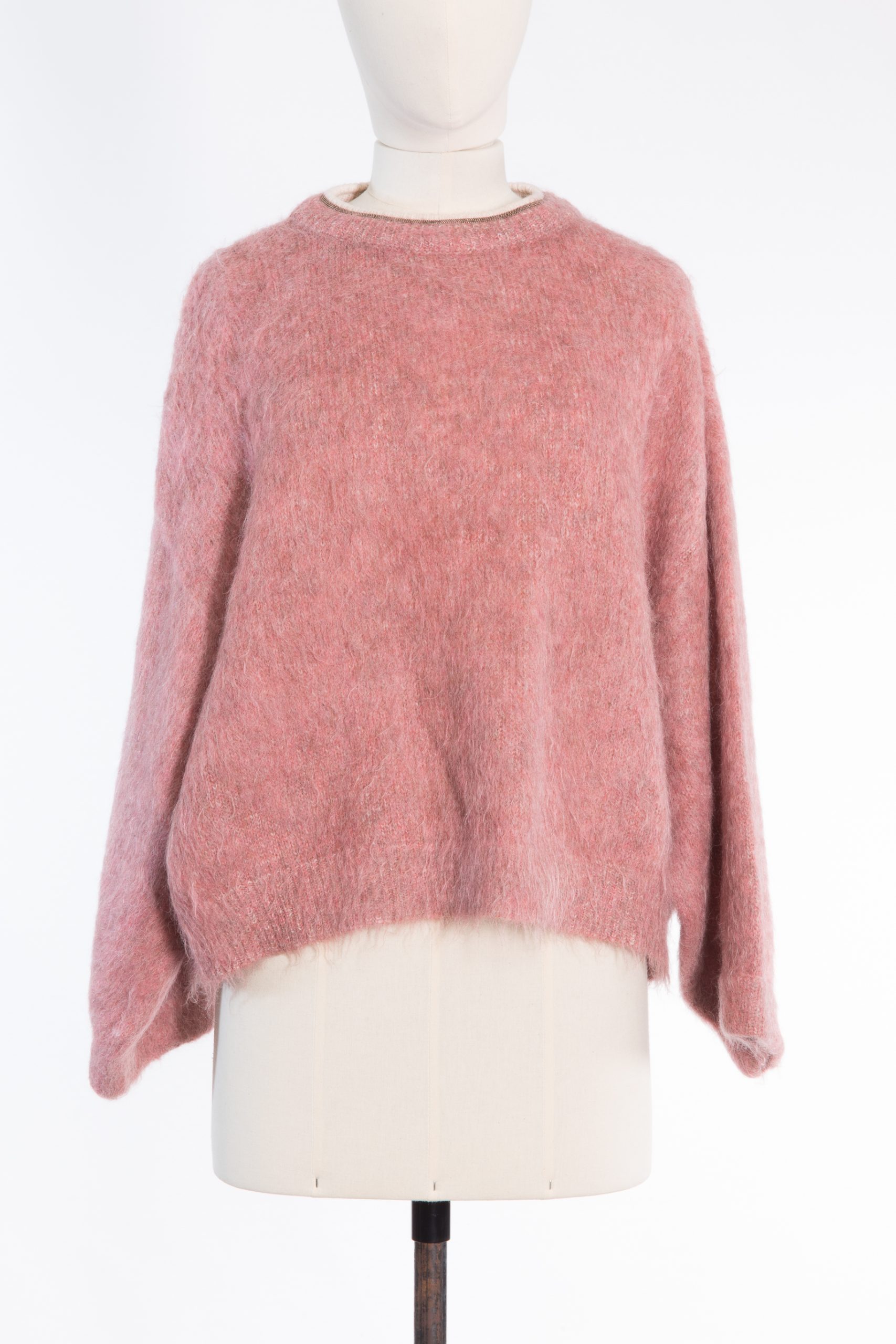 Brunello Cucinelli Monili beads cashmere&wool sweater