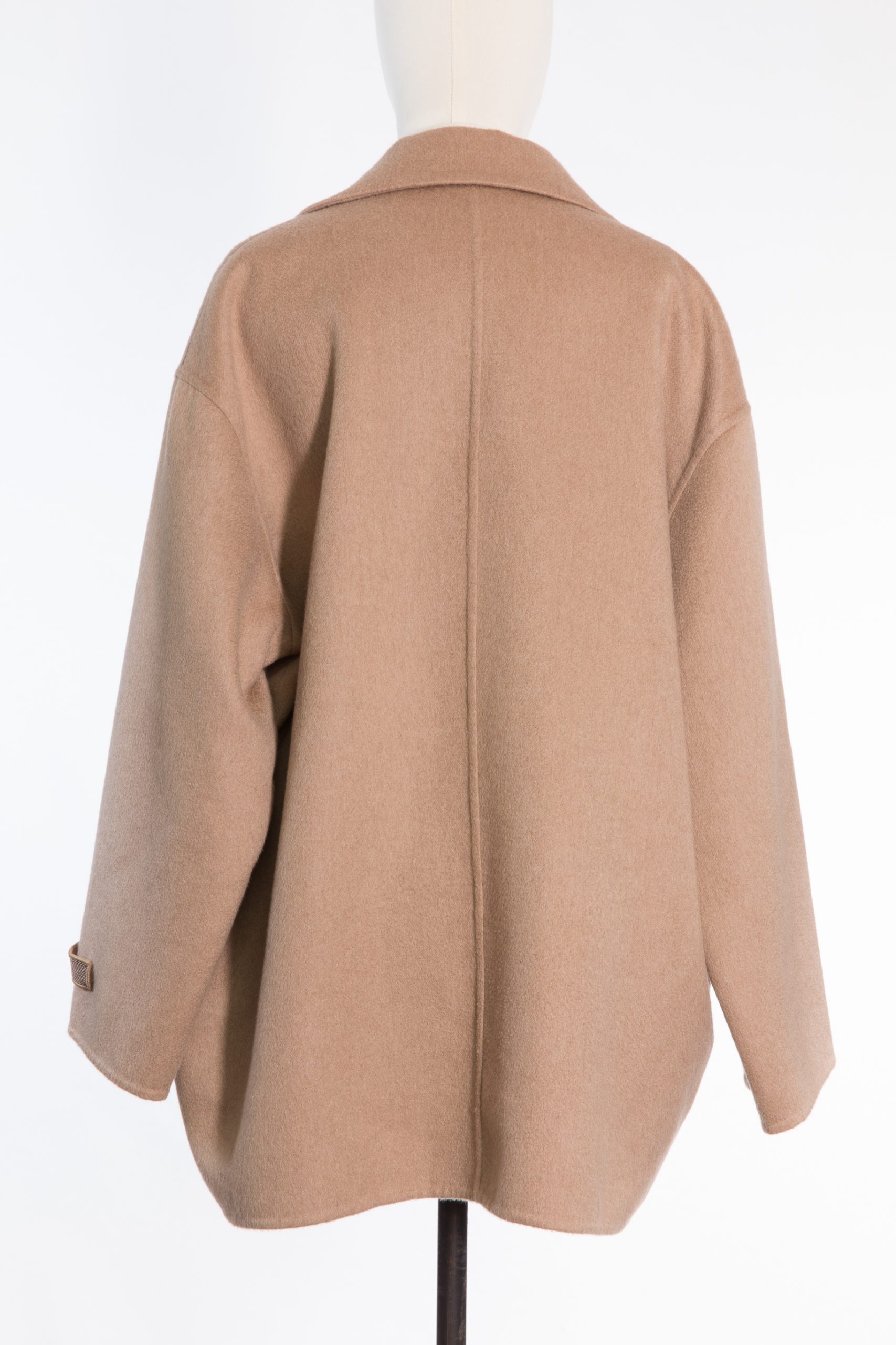 Cashmere Double-Breasted Coat by Brunello Cucinelli