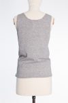 Fabiana Filippi Light Grey Wool Tank Top Fabiana Filippi Light Grey Wool Tank Top