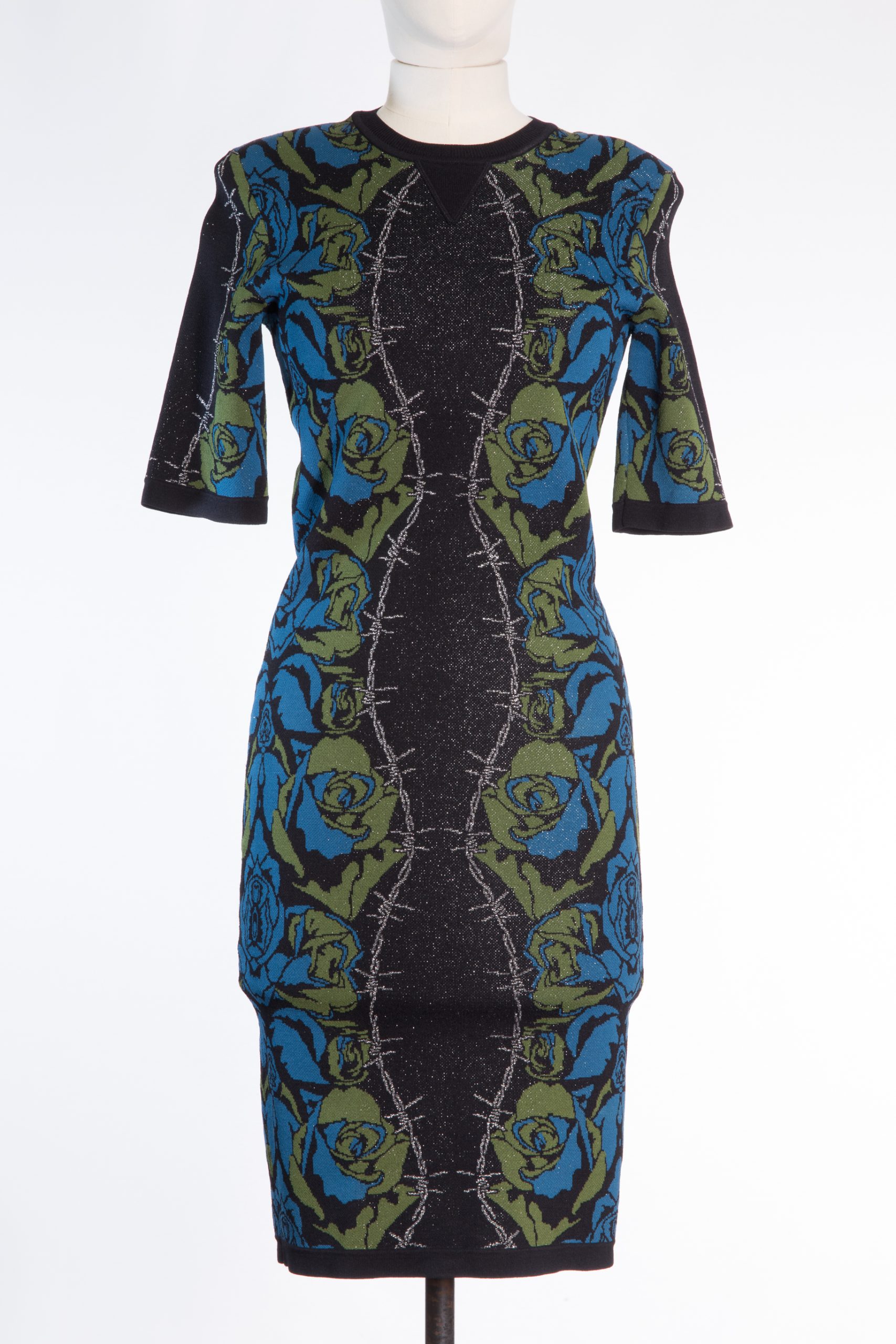 JC de Castelbajac Graphic Sculpt Knit Dress