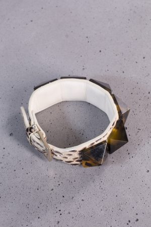 Valentino Limited Edition Rockstud Leather Bracelet