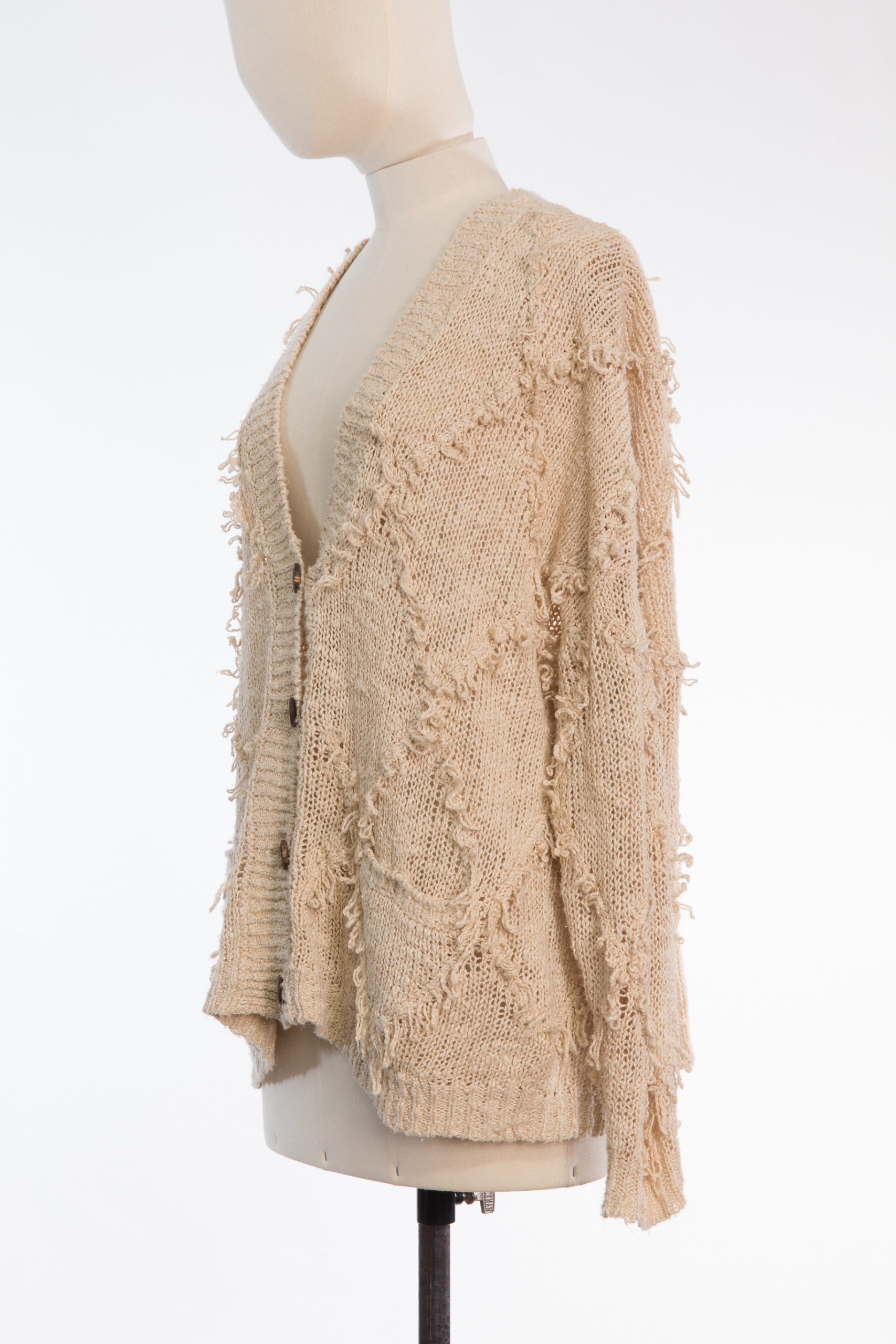 Brunello Cucinelli Linen & Silk Textured Cardigan