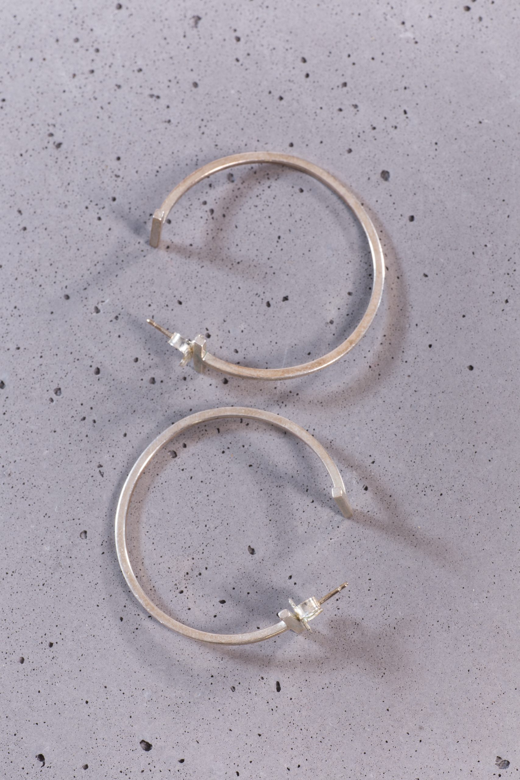 Tiffany & Co. T Wire Hoop Earrings