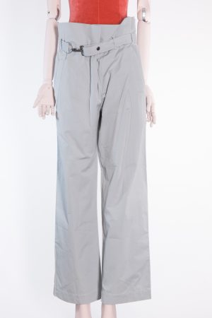 Brunello Cucinelli High-Waisted Cotton Wide-Leg Trousers