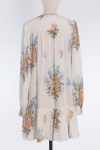 Ruffled hem floral mini dress Alexander McQueen Romantic Silk Floral Dress Ruffled hem floral mini dress Alexander McQueen Romantic Silk Floral Dress
