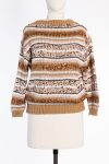 BRUNELLO CUCINELLI Striped Sequin-Embellished Cotton Sweater BRUNELLO CUCINELLI Striped Sequin-Embellished Cotton Sweater