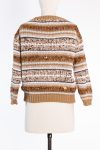 BRUNELLO CUCINELLI Striped Sequin-Embellished Cotton Sweater BRUNELLO CUCINELLI Striped Sequin-Embellished Cotton Sweater