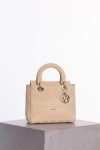 Christian Dior Medium Lady D-Lite Bag Cannage Beige Christian Dior Medium Lady D-Lite Bag Cannage Beige