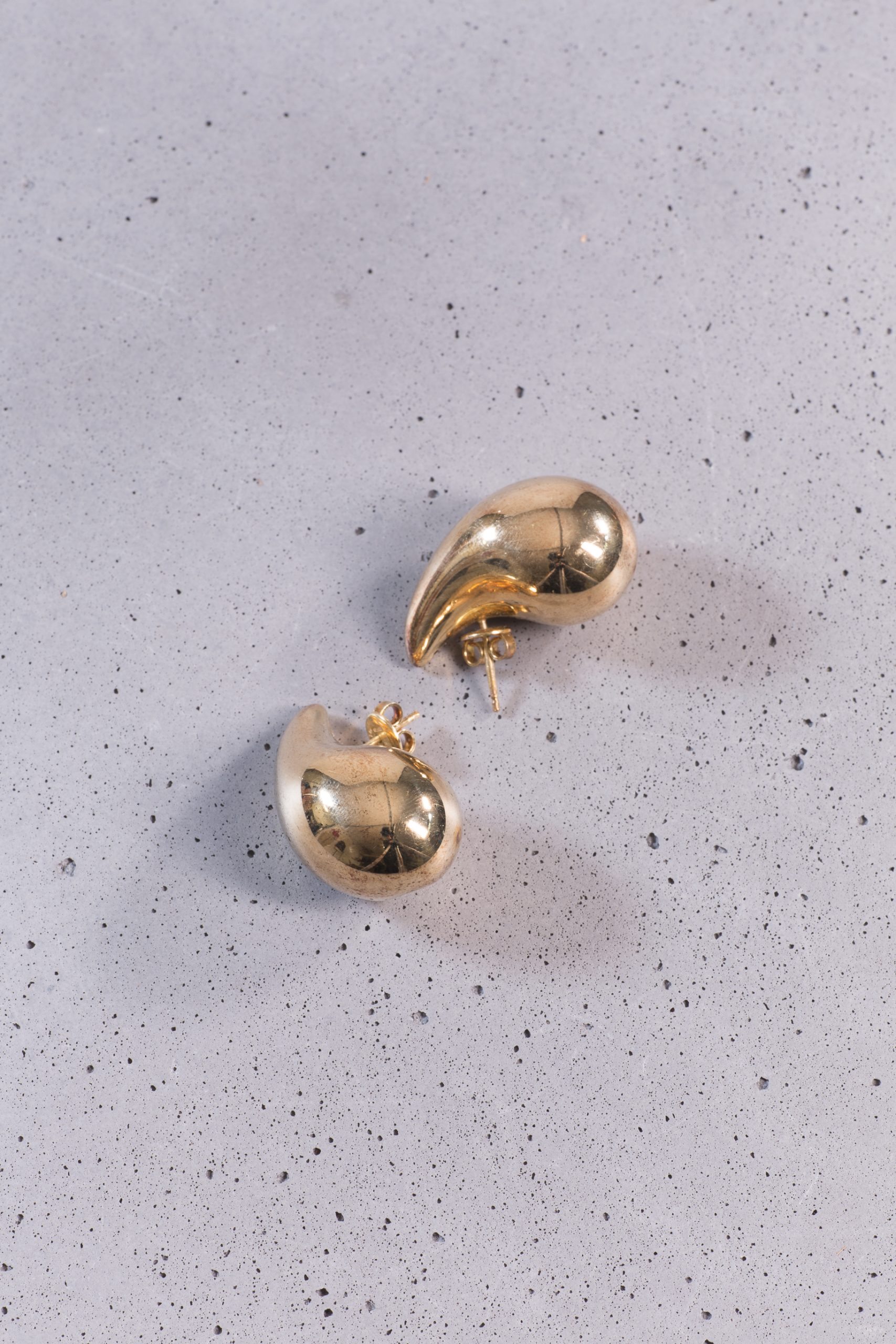 Bottega Veneta Gold Drop Earrings Iconic statement earrings
