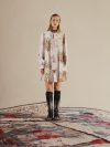 Ruffled hem floral mini dress Alexander McQueen Romantic Silk Floral Dress Ruffled hem floral mini dress Alexander McQueen Romantic Silk Floral Dress
