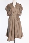 Brunello Cucinelli Silk Monili-Trim Dress Brunello Cucinelli Silk Monili-Trim Dress