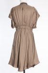 Brunello Cucinelli Silk Monili-Trim Dress Brunello Cucinelli Silk Monili-Trim Dress