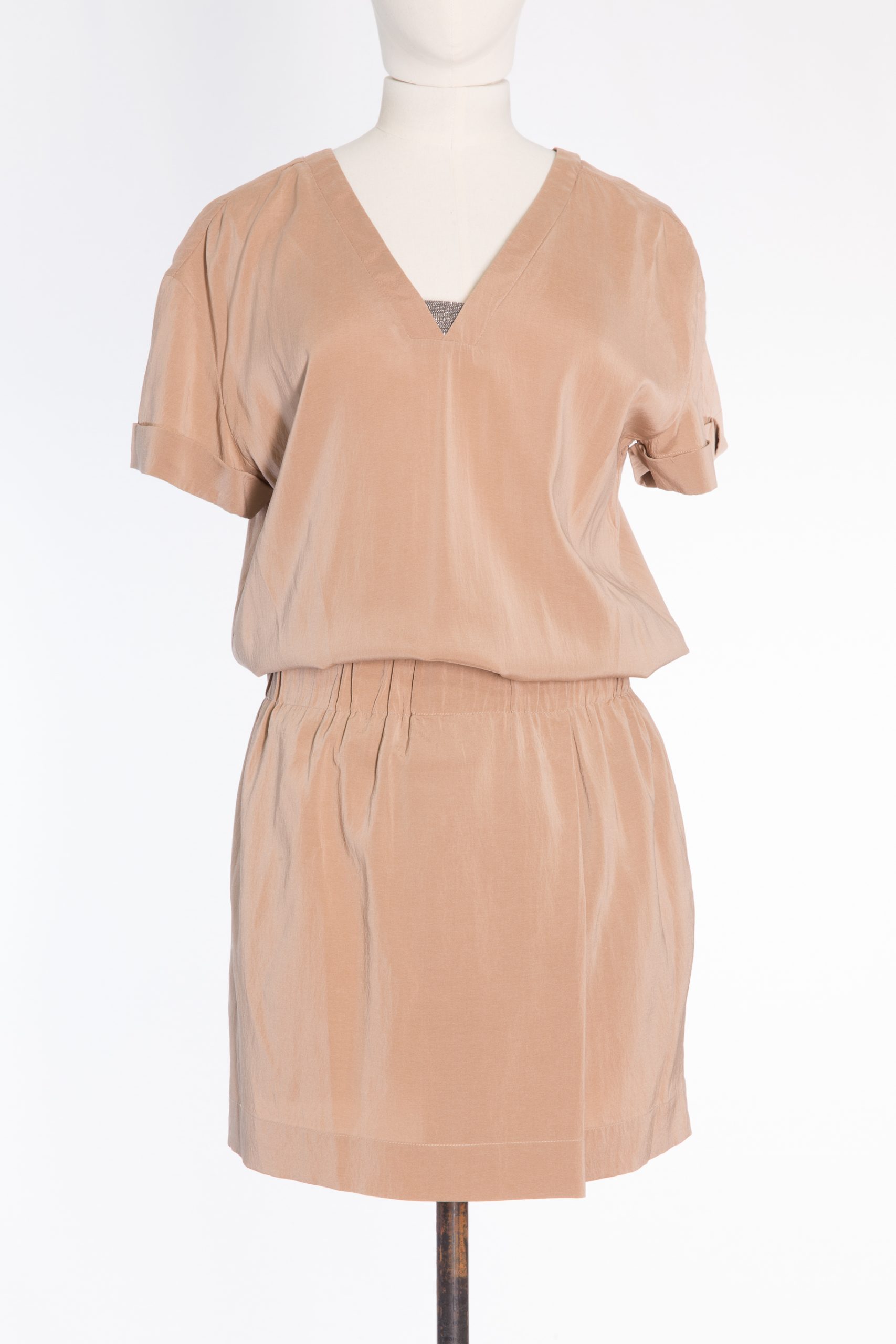 Brunello Cucinelli Silk Blend Dress Brunello Cucinelli Silk Blend Dress