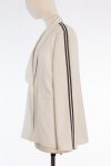Brunello Cucinelli Monili-Trim Viscose Blazer Brunello Cucinelli Monili-Trim Viscose Blazer