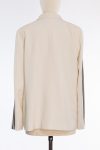 Brunello Cucinelli Monili-Trim Viscose Blazer Brunello Cucinelli Monili-Trim Viscose Blazer