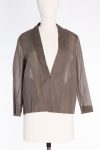 Brunello Cucinelli Sheer Cotton Blouse / Lightweight Jacket Brunello Cucinelli Sheer Cotton Blouse / Lightweight Jacket