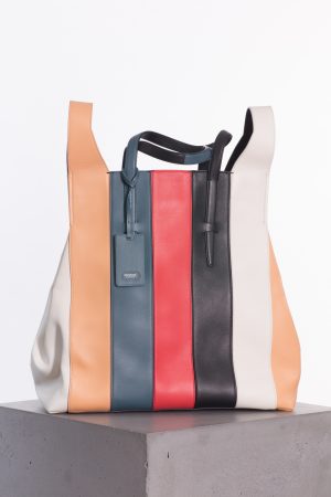 Agnona Architectural Shopper Bag