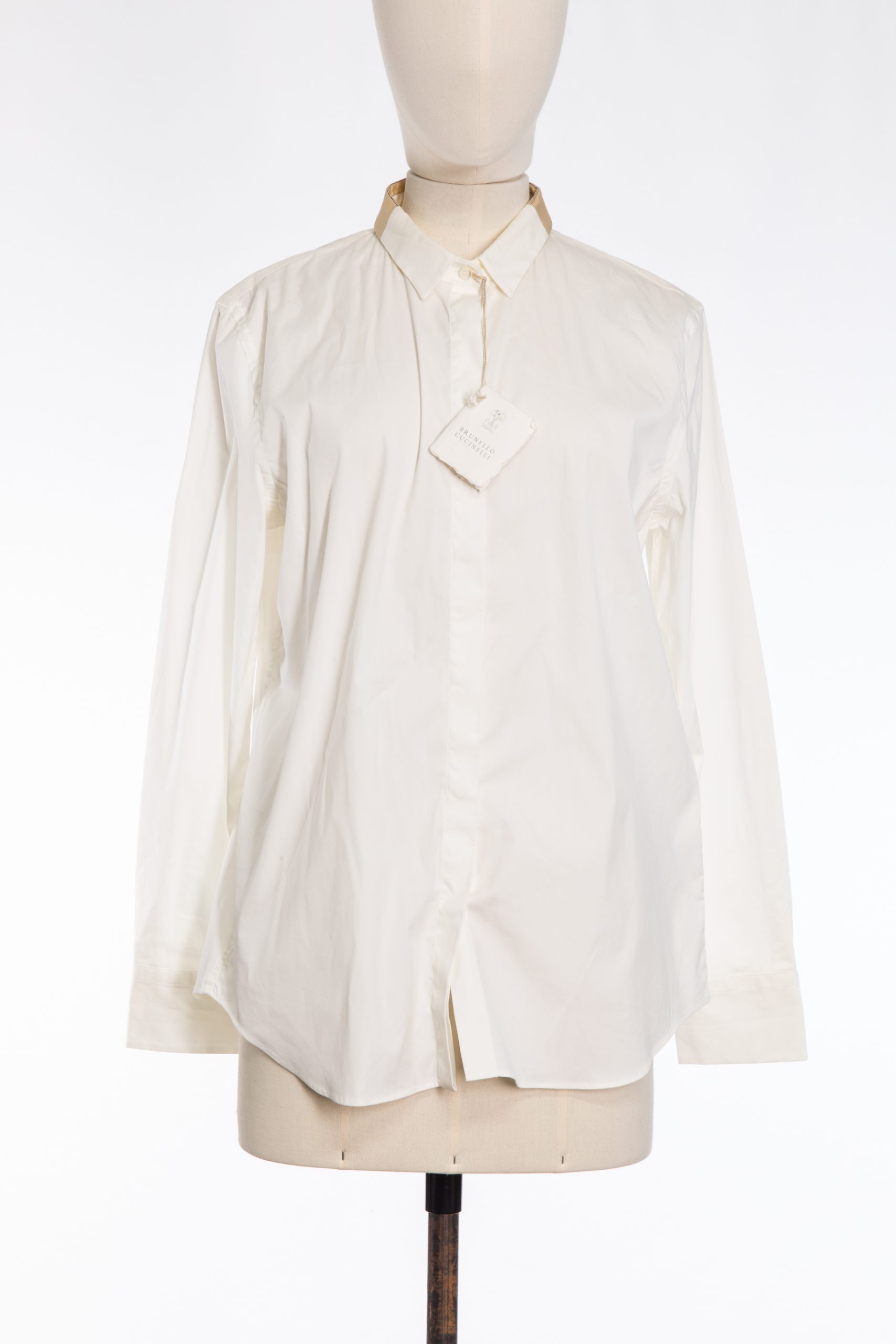 Brunello Cucinelli Cotton Poplin Shirt Brunello Cucinelli Cotton Poplin Shirt