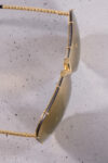 Louis Vuitton Limited Edition Rimless Aviator Sunglasses with Mirrored Lenses Louis Vuitton Limited Edition Rimless Aviator Sunglasses with Mirrored Lenses