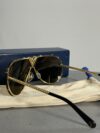 Louis Vuitton Limited Edition Rimless Aviator Sunglasses with Mirrored Lenses Louis Vuitton Limited Edition Rimless Aviator Sunglasses with Mirrored Lenses