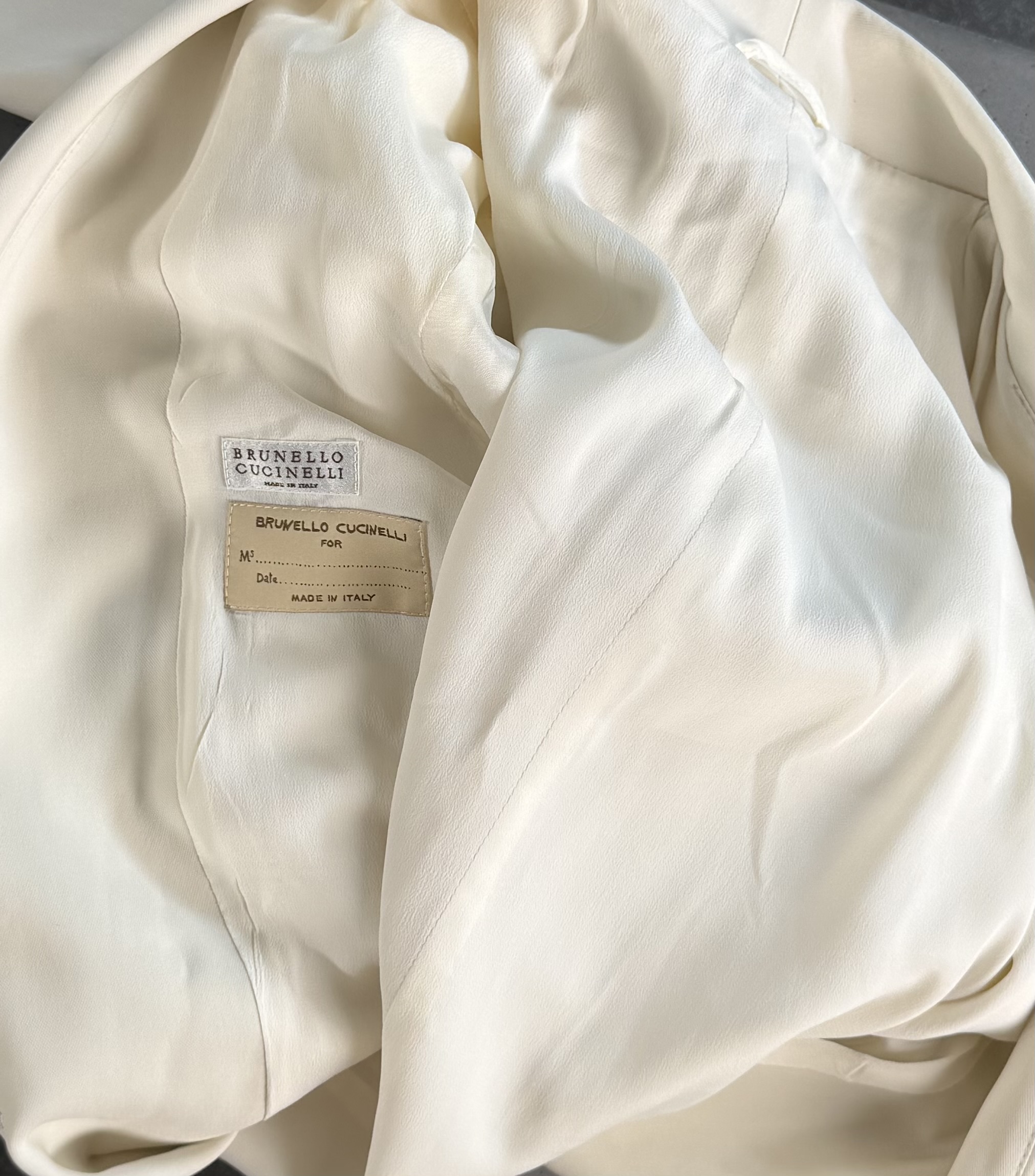 Brunello Cucinelli Monili-Trim Viscose Blazer