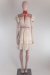 Zuhair Murad Boho-Chic Lace Ruffle Mini Dress Zuhair Murad Boho-Chic Lace Ruffle Mini Dress