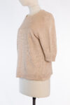 Brunello Cucinelli Cotton & Linen Sequin Knit Sweater Brunello Cucinelli Cotton & Linen Sequin Knit Sweater