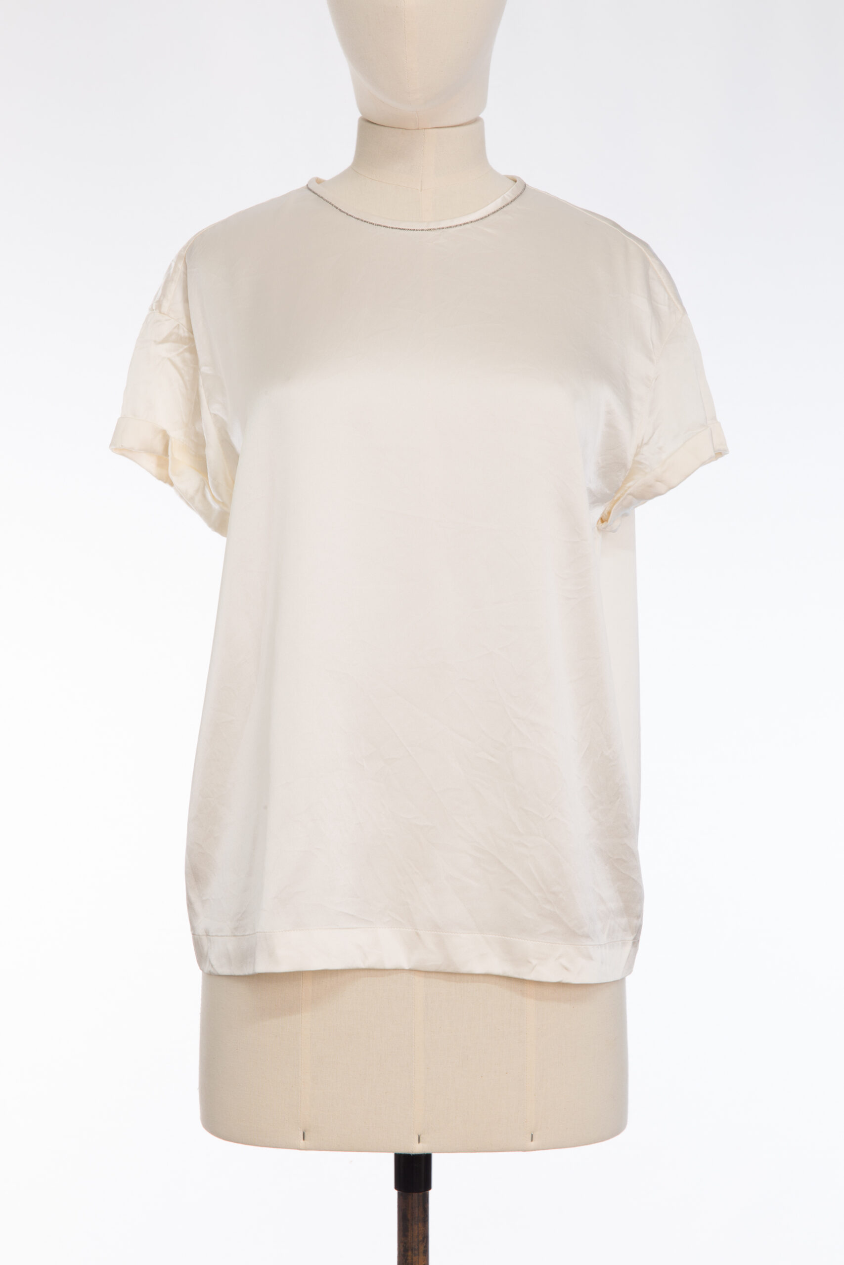 Brunello Cucinelli Silk Blend Top Brunello Cucinelli Silk Blend Top