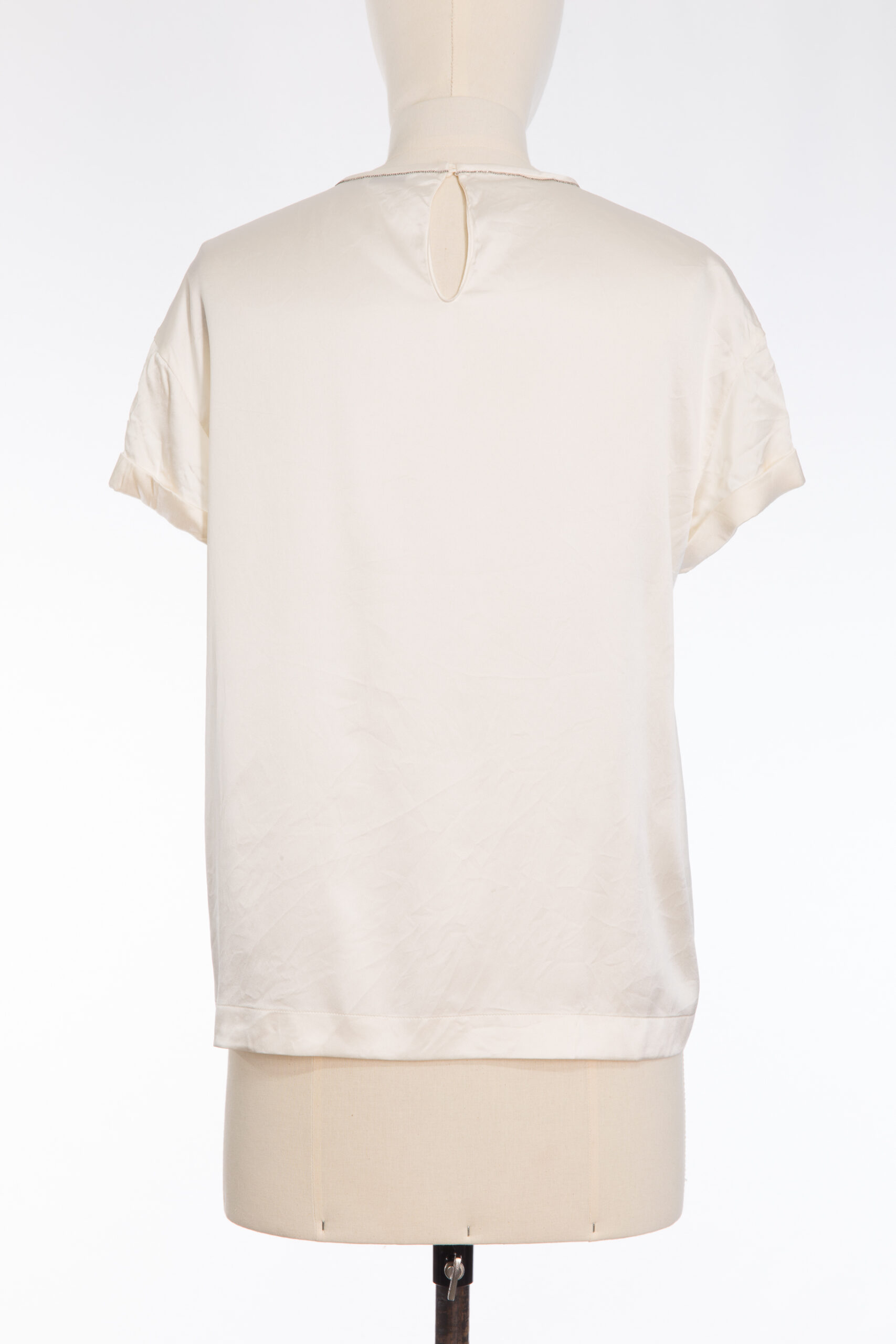 Brunello Cucinelli Silk Blend Top Brunello Cucinelli Silk Blend Top