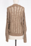 Brunello Cucinelli Sequin-Embellished Linen & Silk Open-Knit Cardigan Brunello Cucinelli Sequin-Embellished Linen & Silk Open-Knit Cardigan