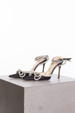 Mach & Mach double Crystal Bow Pumps – Limited Edition