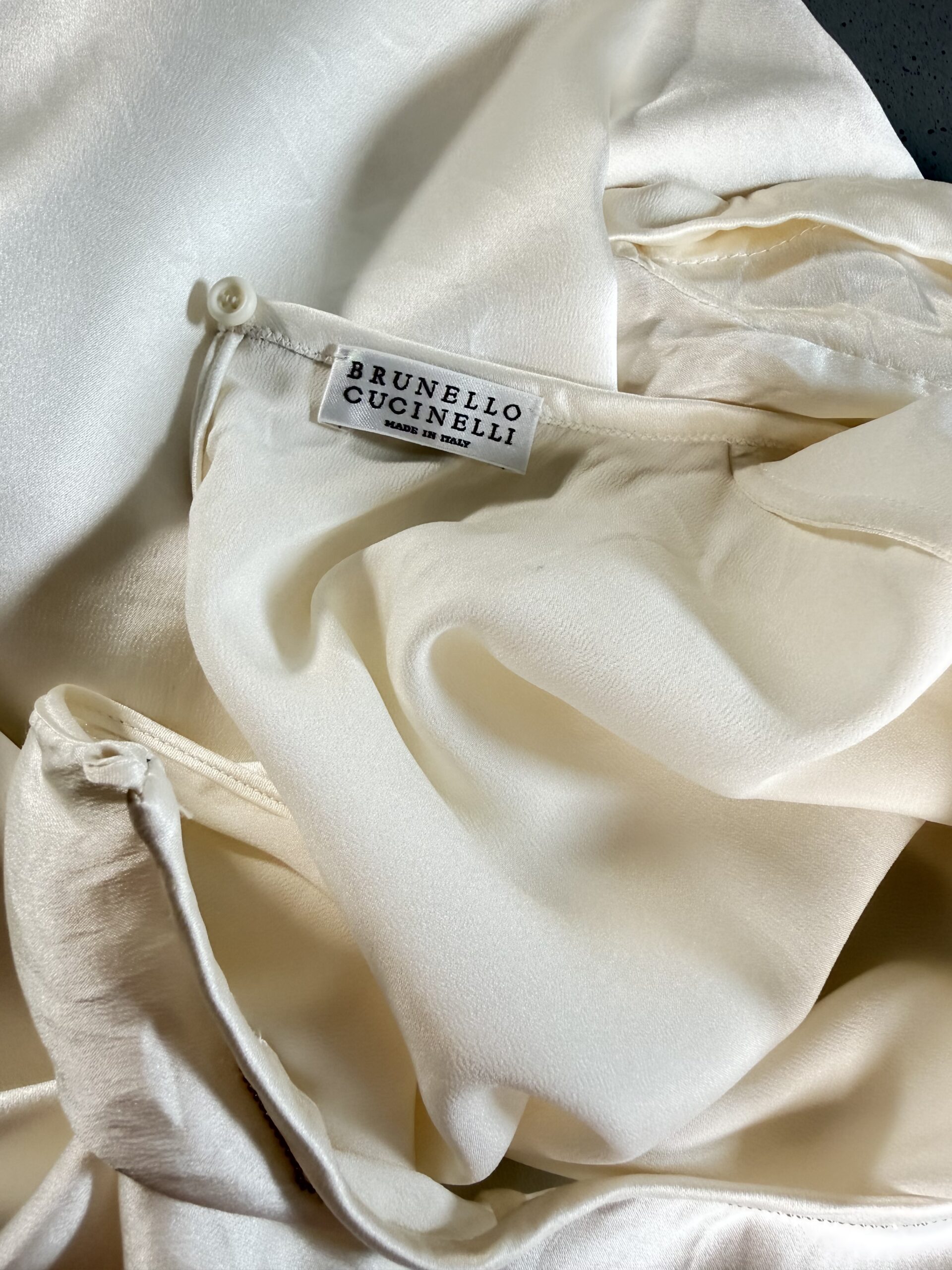 Brunello Cucinelli Silk Blend Top Brunello Cucinelli Silk Blend Top