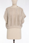 Brunello Cucinelli Cotton openwork sweater Brunello Cucinelli Cotton openwork sweater